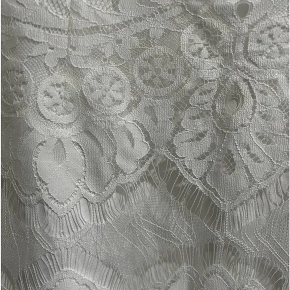 BB Dakota Jayce Lace Shealth Cocktail white Dress - Picture 10 of 12